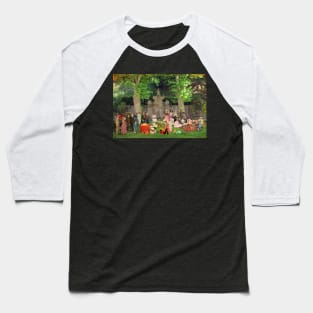 A Falperra Fountain (Vigo - Spain) Baseball T-Shirt